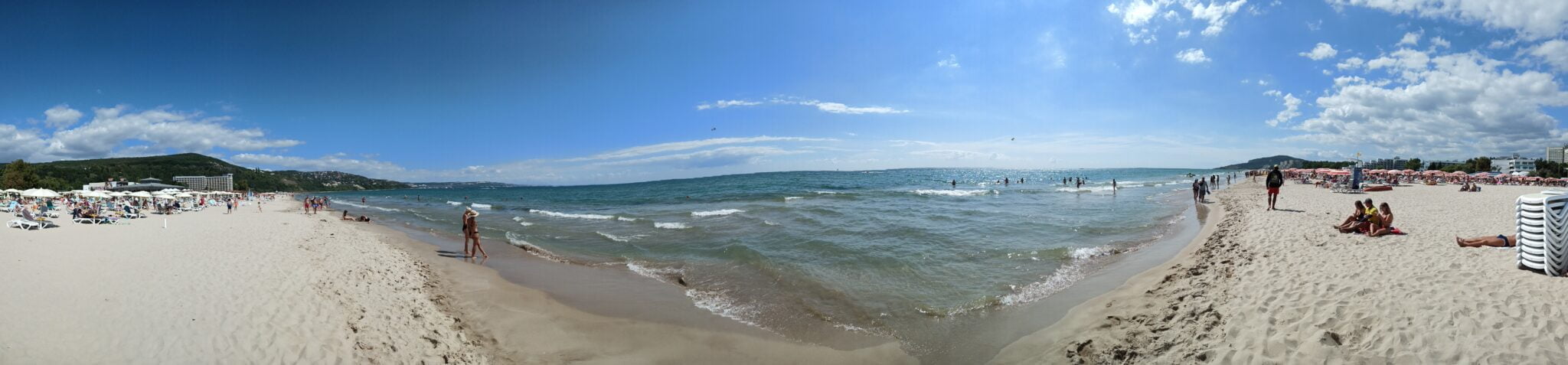 Kranevo Beach Szeroki strzał