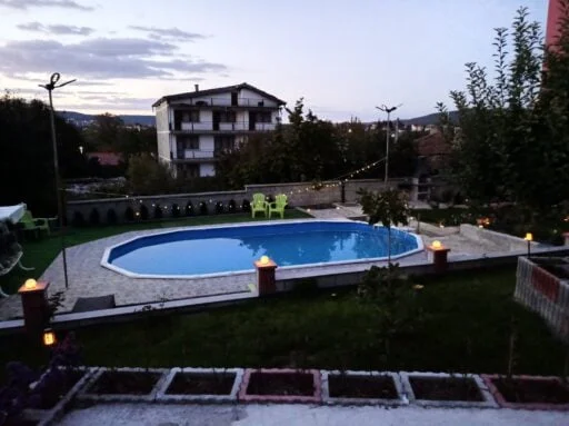 Pool at 🌇 sunset