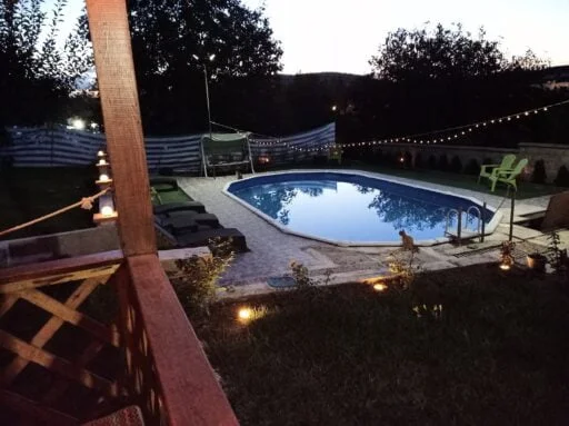 Pool at 🌇 sunset